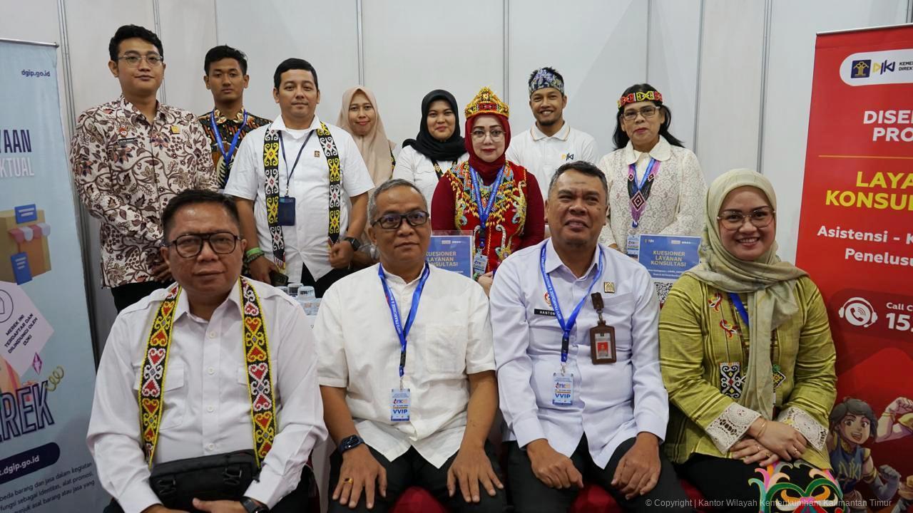 Gencarkan Edukasi Kekayaan Intelektual, Kanwil Kaltim Turut Meriahkan IFBC Balikpapan